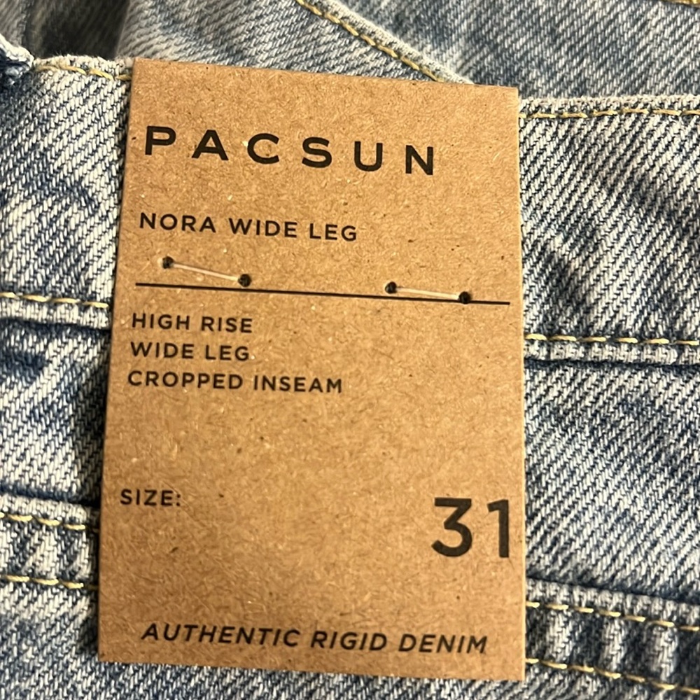New with Tag PacSun size 31 jeans